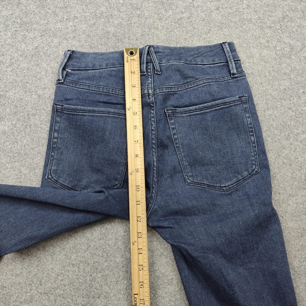 Good American Good Waist Jeans Womens 2/26 Blue Med Wash High Rise Skinny Denim - Picture 8 of 11